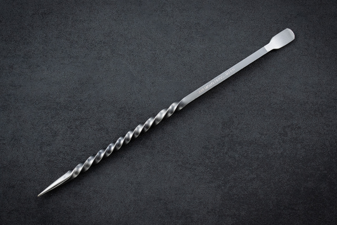 Takemoto Kama Mfg Handmade Brass Soil Stick - Tactical Elements Inc