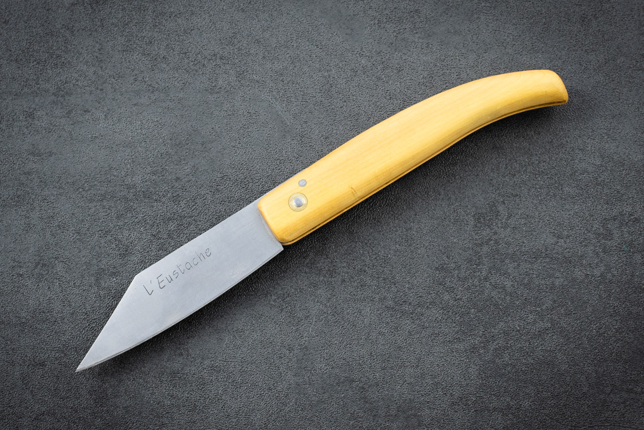Fred Perrin Concept Custom L'Eustache Friction Folder Satin Blade