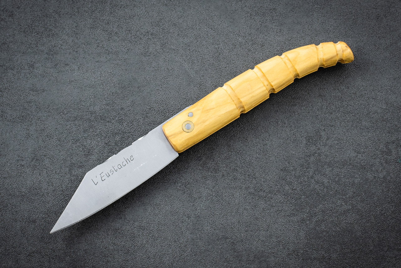 Fred Perrin Concept Custom L'Eustache Friction Folder Satin Blade