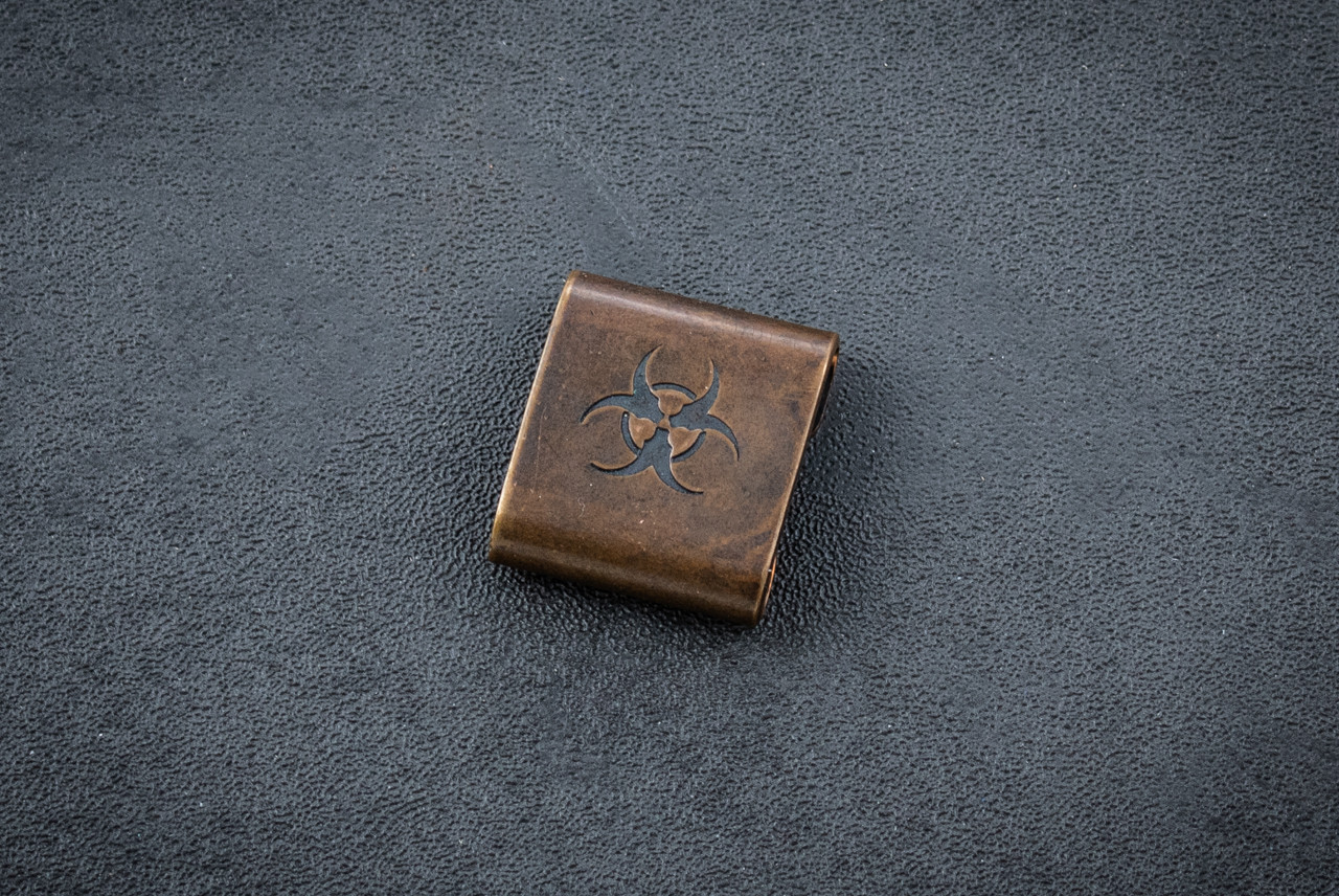 Steel Flame ZEDU Molle Clip In Vintage Gunmetal Finish