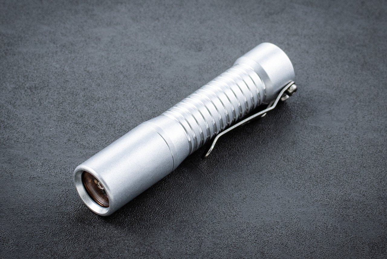 CWF Custom Flashlights Pathfinder NyX Aluminum Tumbled