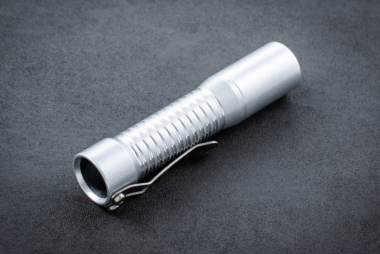 CWF Custom Flashlights Pathfinder NyX Aluminum Tumbled - Tactical
