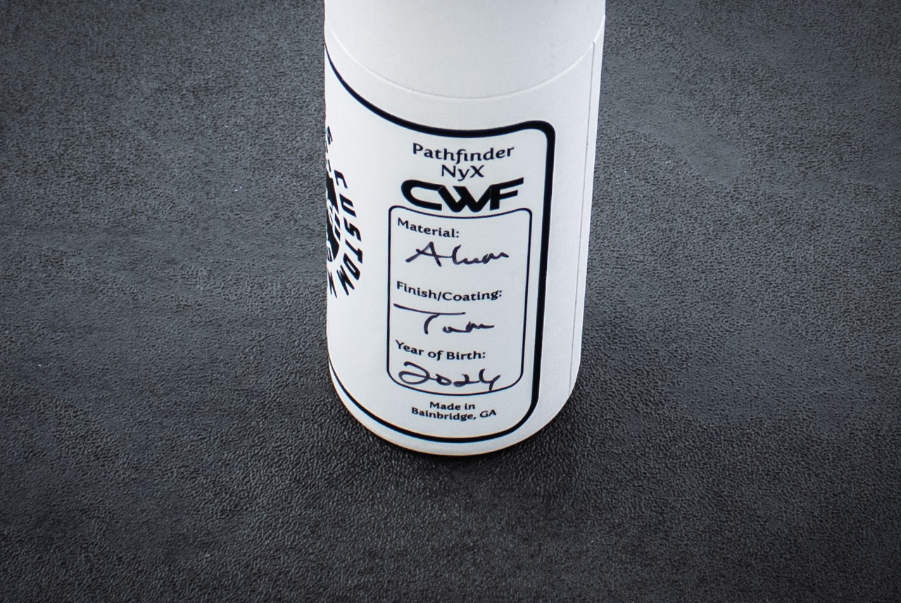 CWF Custom Flashlights Pathfinder NyX Aluminum Tumbled - Tactical