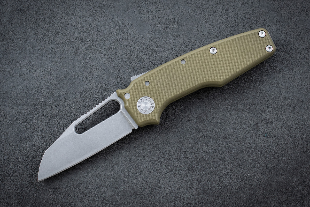 Demko Knives MGAD22 Folding Knife Shark Lock Shark Foot MagnaCut