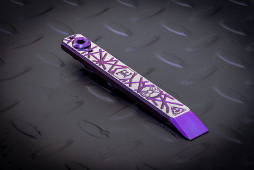 Exclusive:  Zach Wood and Pete Gray Collab Bogi Dual Tone Purple Rain Prybar