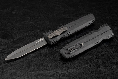 SOG Knives Pentagon OTF Automatic Dagger Knife Black Blade w