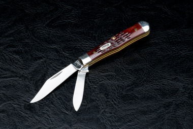 Case Knives 64701 Coke Bottle Polished Blade w/ Walnut Jigged Bone