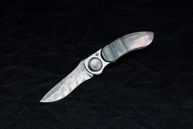 Lone Wolf Knives Paul Presto Folder Limited Edition Damascus