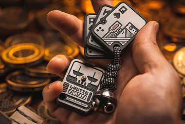 Lautie EDC Shuffle V3 Limited Edition Zirconium / Copper Fidget