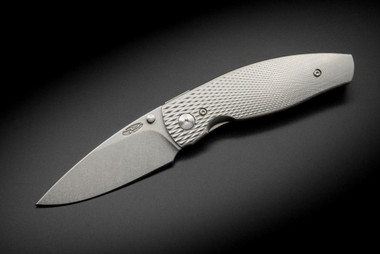 TRM Neutron 2 Liner Lock Folding Knife 2-Part Tumbling Blade