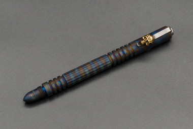 Rick Hinderer タクティカル　ペン　チタン Rick Hinderer Knives Investigator Pen Flame Anodized Titanium w