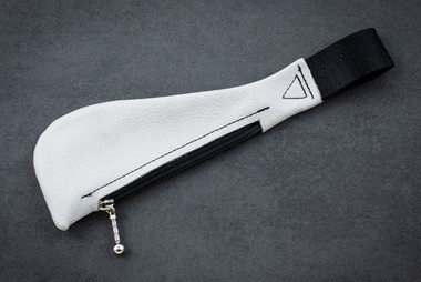 Fred Perrin Concept Custom White Leather Coin SAP w/ Black Stitching ...