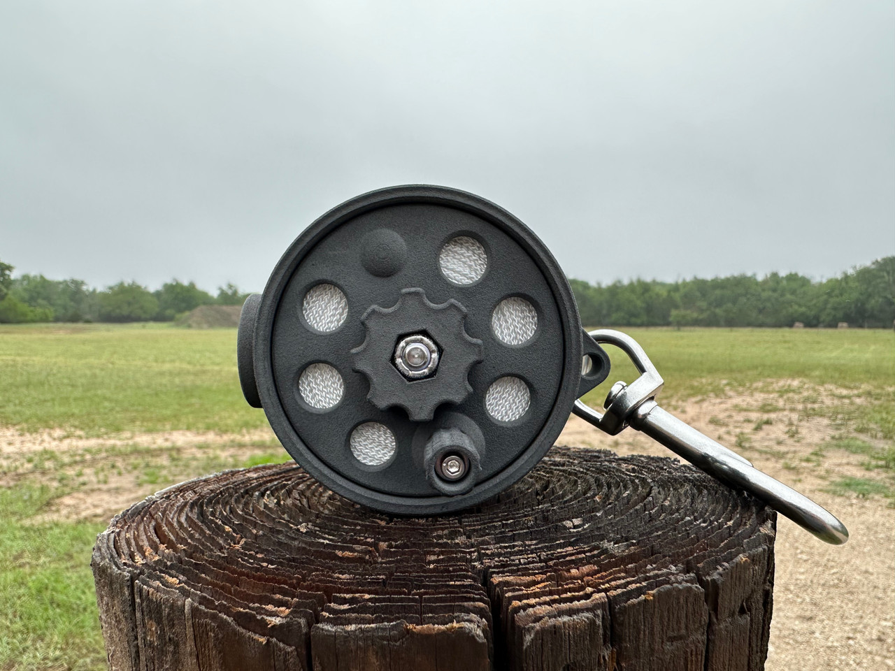 enclosed fishing reel JG25 Black Stainless Steel TARGET SLINGSHOT HIGH SPEED Spincast Fishing Reel, High Speed