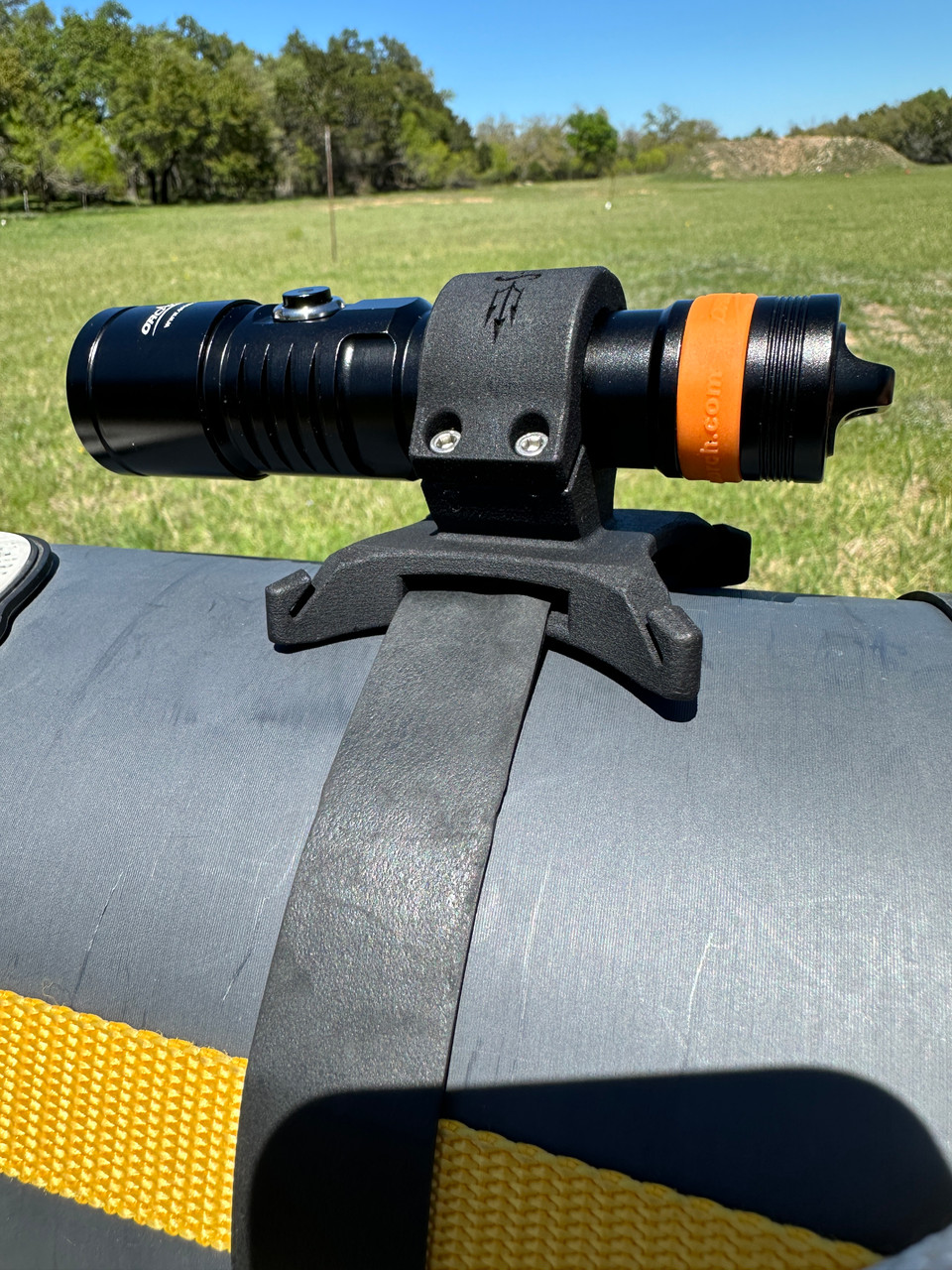 D530 Combo - D530 Flashlight and Dark Scuba DPV Flashlight mount