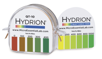 Hydrion DR/ Double Roll (Qk-1000) Quat Check Test Paper
