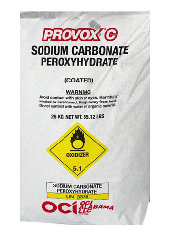 Sodium Percarbonate 55 Lb 25 Kg bag fro,m Level 7 Chemical