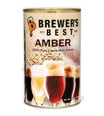 Amber Liquid Malt Extract 3.3lb Can