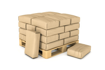 Pallet of Corn Syrup Solids Bags 50 Lb