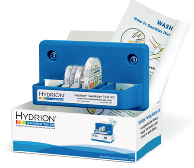 Hydrion Quat Sanitizer Test Starter Kit