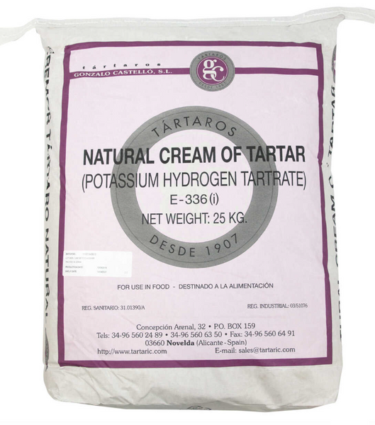 Cream of tartar 50 lb bag