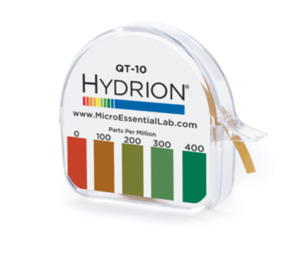 Hydrion QT-10 Quaternary Test Paper