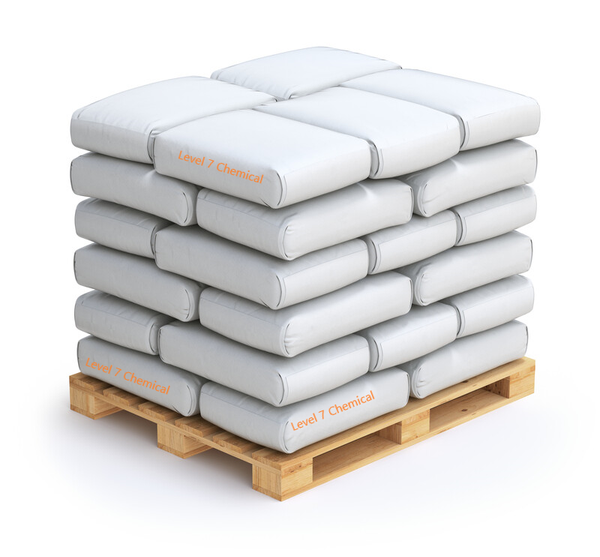 Citric Acid bags and pallets