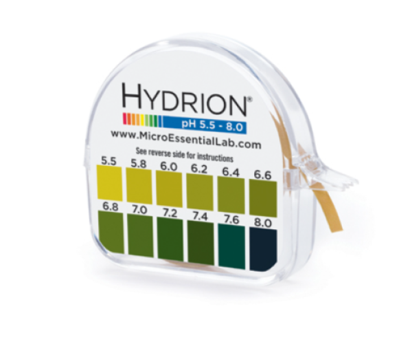 Hydrion pH test Paper 5.58.0 pH test