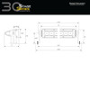 universal fit led light bar