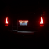 2003–2009 4Runner LED liftgate garnish panel illuminated at night