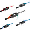 Toyota 4Runner 10K winch with red synthetic rope ready for trail recovery and off-road use.