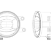 AlphaRex 4Runner blackout projector LED fog lights