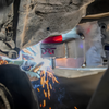 Toyota 4Runner body mount relocation modification
