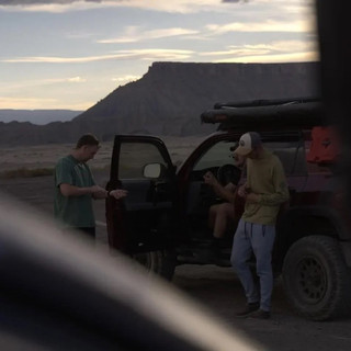 Utah desert overlanding campsite near Capitol Reef National Park