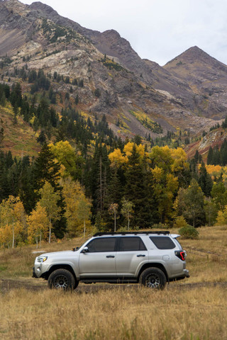 Toyota 4Runner overlanding in Uinta Cache National Forest Utah