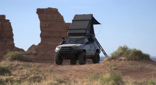 4th gen Toyota 4Runner overland build in Utah desert