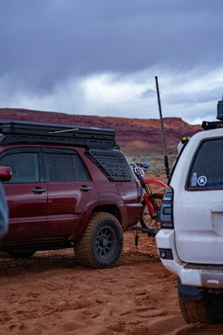 Sand Hollow Utah overlanding and off road terrain for Toyota 4Runner