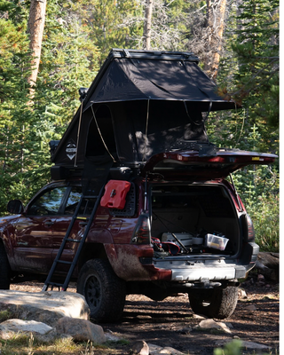 Toyota 4Runner camping setup for Utah mountain overlanding