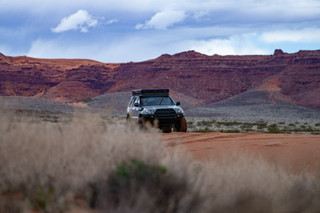 4Runner off road camping setup in Warner Valley Utah