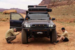 Toyota 4Runner off road trail setup in Moab Utah