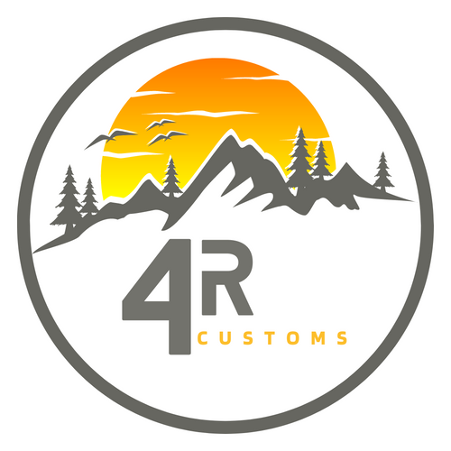 4R Customs Sticker