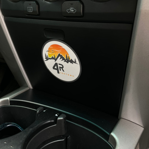 4R Customs Sunset Sticker 4R Customs Sunset Sticker