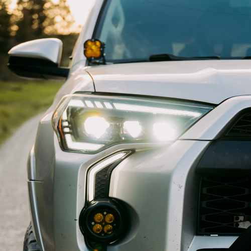 5th gen 4runner black headlight