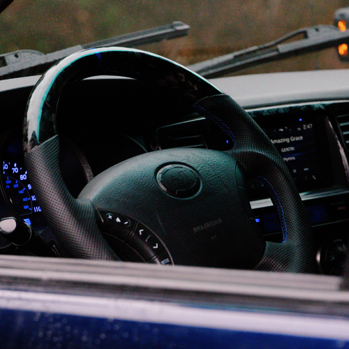4runner blue steering wheel upgrade