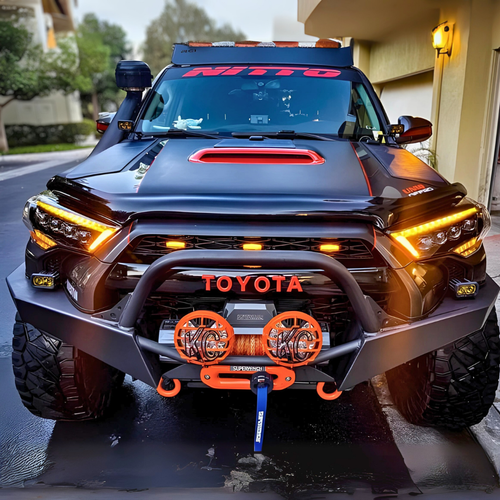 Toyota 4Runner TRD Pro Alpha Black LED headlights