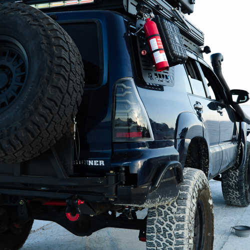 2003-2009 4runner smoked black tail lights