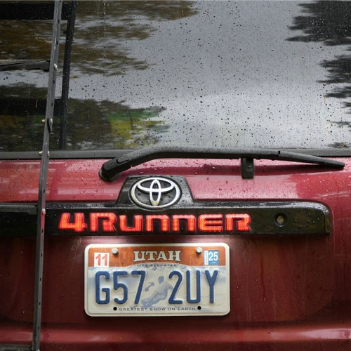 4th Gen Toyota 4Runner LED Liftgate Garnish Panel with Brake Light 2003-2009