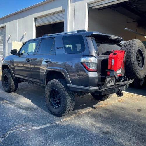 5th gen 4runner rear bumper mod
