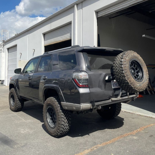 5th Gen 4Runner Rear Bumper | Single Swing out Tire Carrier & Overland ...