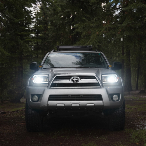 2003-209 4runner headlight upgrade installed