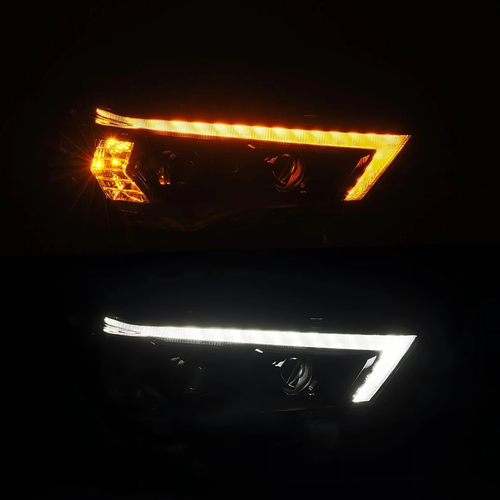 AlphaRex MK II LUXX headlights Alpha Black 2014–2024 4Runner
